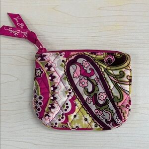 Vera Bradley Multicolor Paisley Coin purse